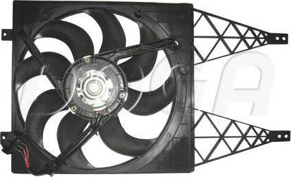 DOGA EVW076 - Fan, radiator autospares.lv