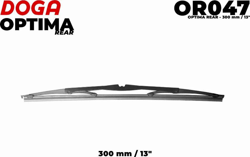 DOGA OR047 - Wiper Blade autospares.lv