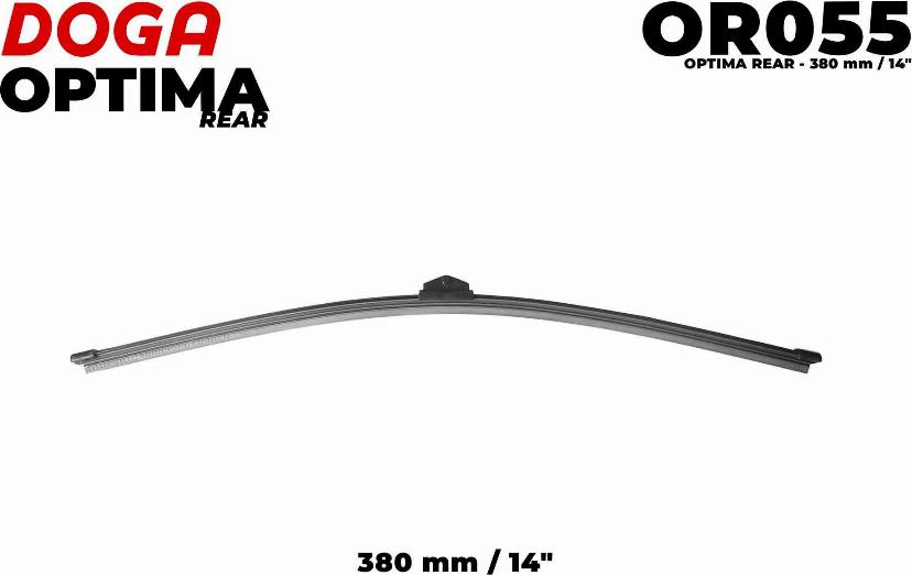 DOGA OR055 - Wiper Blade autospares.lv