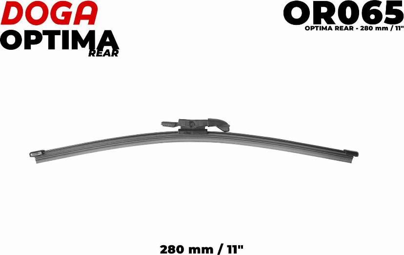 DOGA OR065 - Wiper Blade autospares.lv