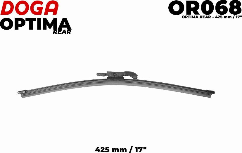 DOGA OR068 - Wiper Blade autospares.lv