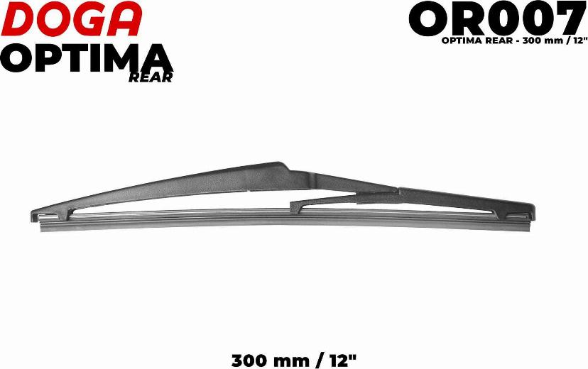 DOGA OR007 - Wiper Blade autospares.lv