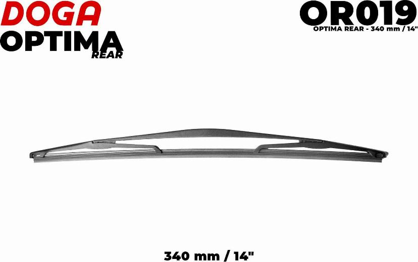 DOGA OR019 - Wiper Blade autospares.lv