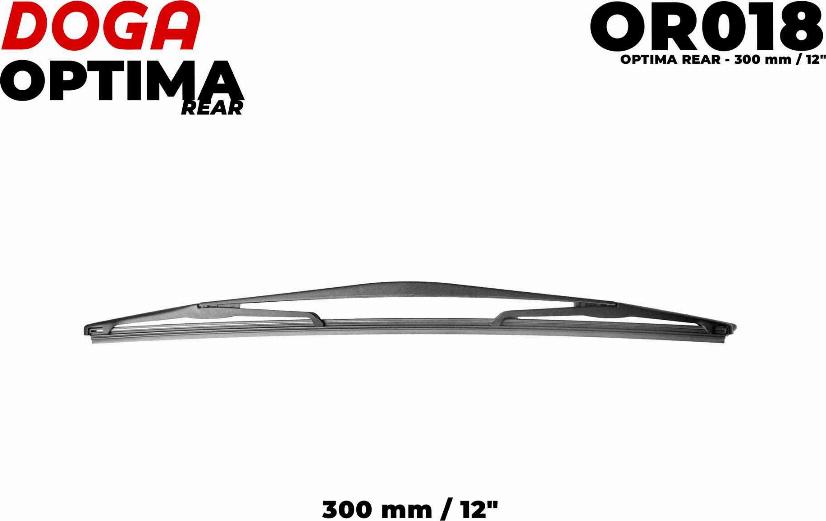 DOGA OR018 - Wiper Blade autospares.lv