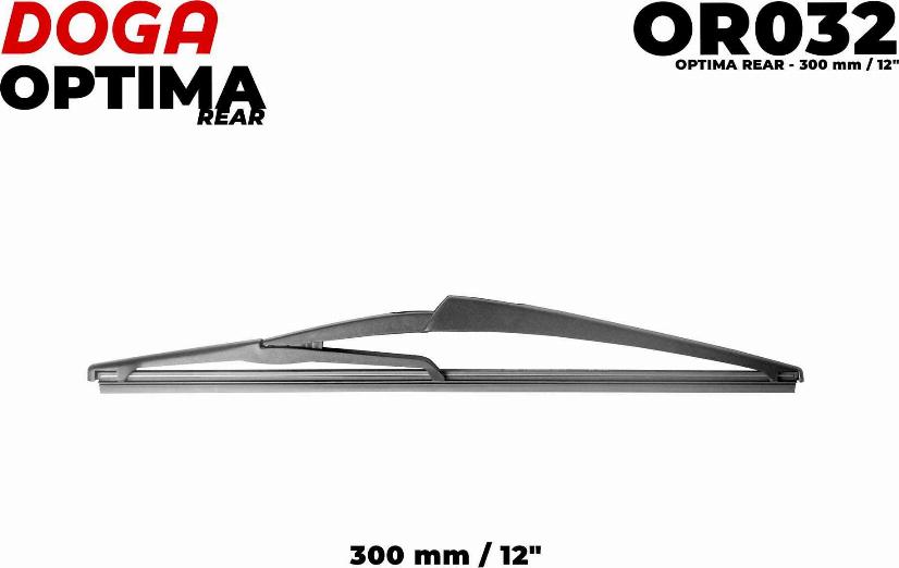 DOGA OR032 - Wiper Blade autospares.lv