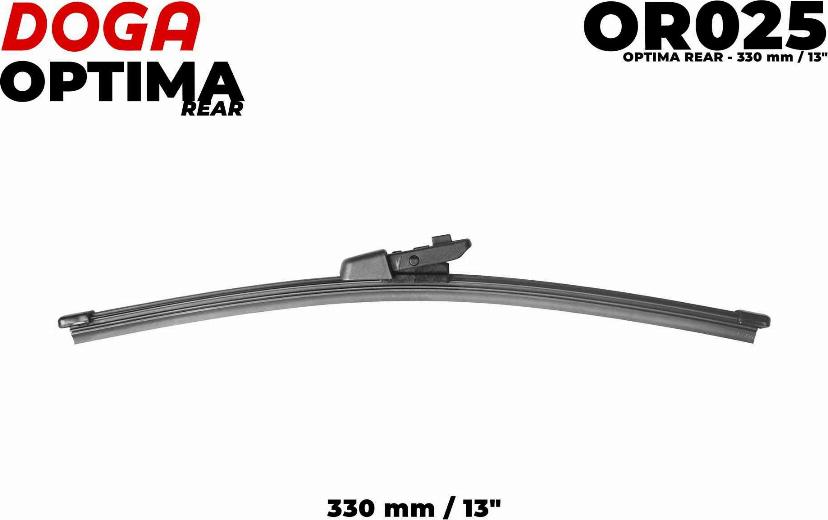 DOGA OR025 - Wiper Blade autospares.lv