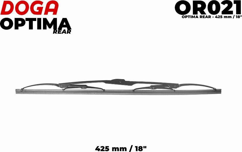 DOGA OR021 - Wiper Blade autospares.lv