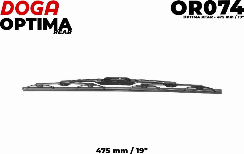 DOGA OR074 - Wiper Blade autospares.lv