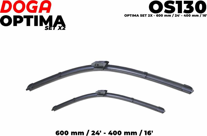 DOGA OS130 - Wiper Blade autospares.lv