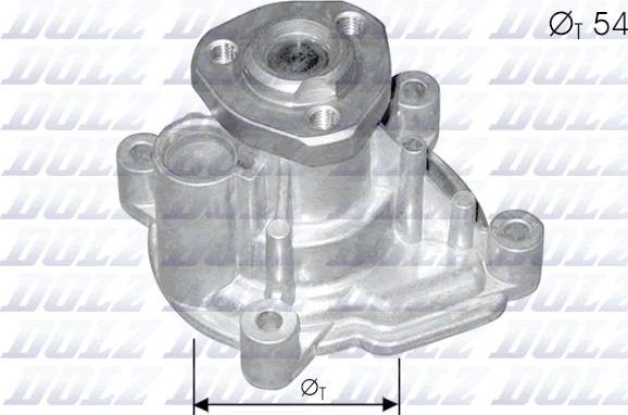 DOLZ A208 - Water Pump autospares.lv