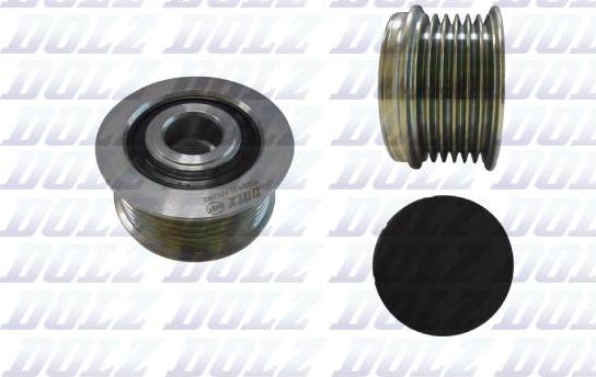 DOLZ AFC042 - Pulley, alternator, freewheel clutch autospares.lv