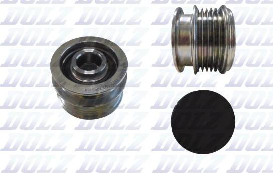 DOLZ AFC084 - Pulley, alternator, freewheel clutch autospares.lv