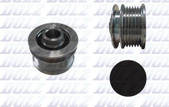 DOLZ AFC029 - Pulley, alternator, freewheel clutch autospares.lv