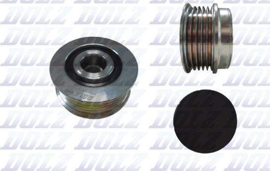 DOLZ AFC022 - Pulley, alternator, freewheel clutch autospares.lv