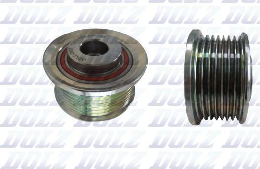 DOLZ AFC152 - Pulley, alternator, freewheel clutch autospares.lv