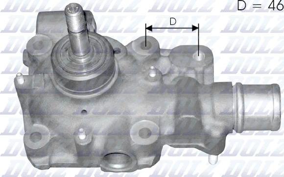 DOLZ B120 - Water Pump autospares.lv