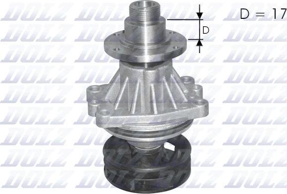 DOLZ B219 - Water Pump autospares.lv