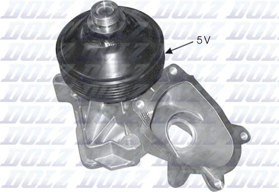 DOLZ B222 - Water Pump autospares.lv