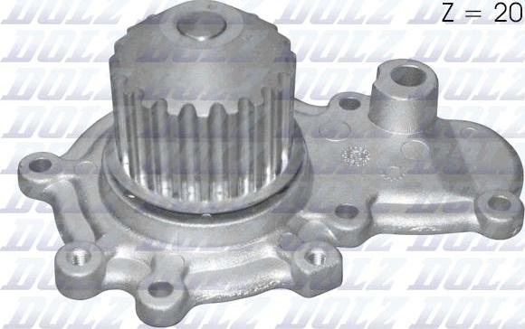 DOLZ C128 - Water Pump autospares.lv