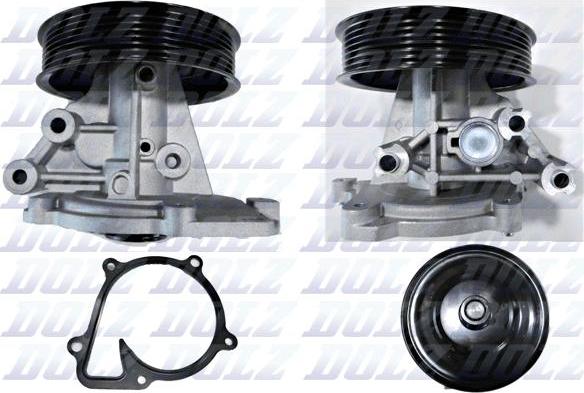 DOLZ F211 - Water Pump autospares.lv