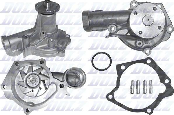 DOLZ H240 - Water Pump autospares.lv