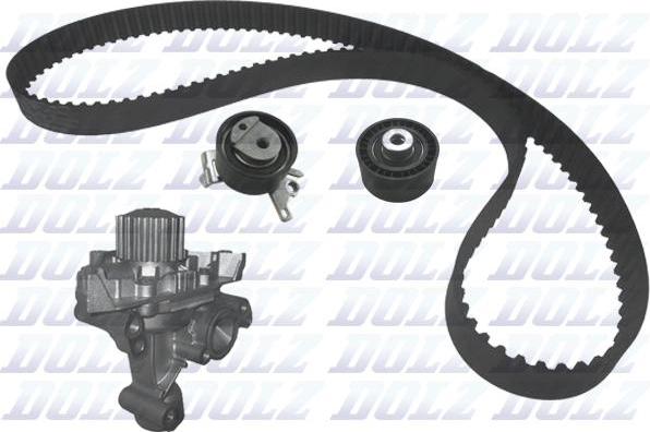 DOLZ KD056 - Water Pump & Timing Belt Set autospares.lv