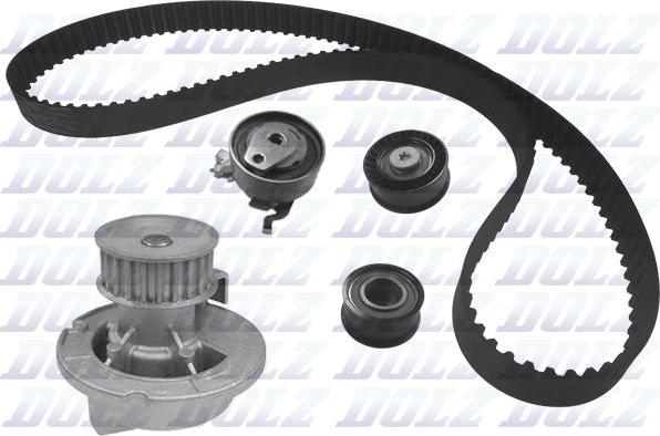 DOLZ KD069 - Water Pump & Timing Belt Set autospares.lv