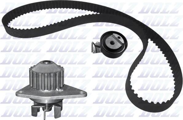 DOLZ KD061 - Water Pump & Timing Belt Set autospares.lv