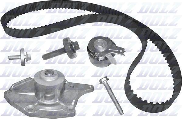 DOLZ KD004 - Water Pump & Timing Belt Set autospares.lv