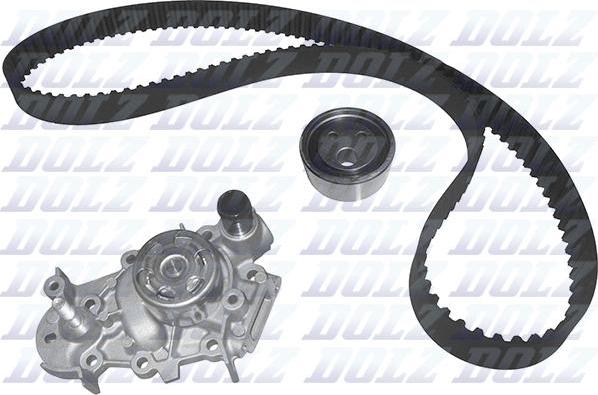 DOLZ KD002 - Water Pump & Timing Belt Set autospares.lv