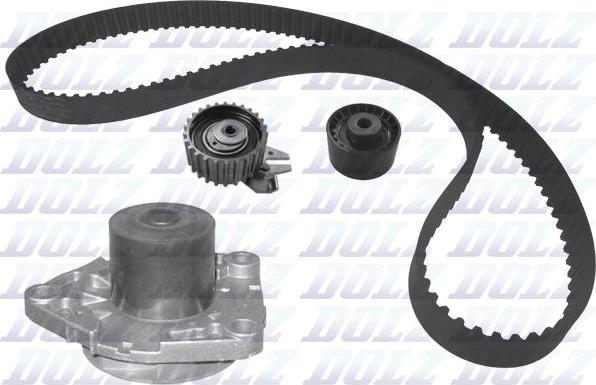 DOLZ KD084 - Water Pump & Timing Belt Set autospares.lv