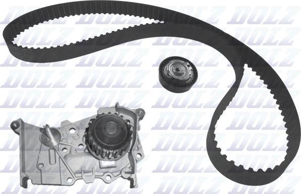 DOLZ KD085 - Water Pump & Timing Belt Set autospares.lv