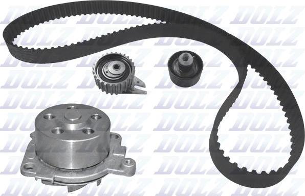 DOLZ KD086 - Water Pump & Timing Belt Set autospares.lv