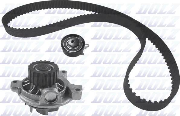 DOLZ KD087 - Water Pump & Timing Belt Set autospares.lv