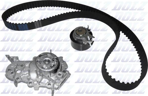 DOLZ KD039 - Water Pump & Timing Belt Set autospares.lv