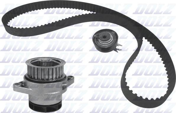 DOLZ KD078 - Water Pump & Timing Belt Set autospares.lv