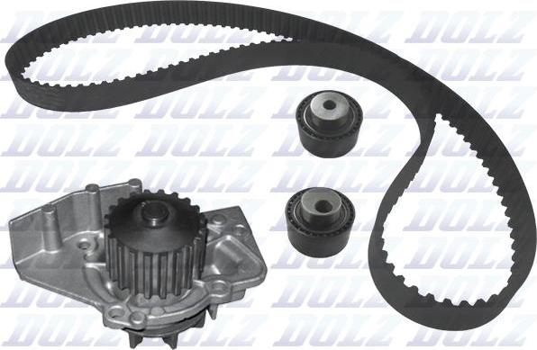 DOLZ KD072 - Water Pump & Timing Belt Set autospares.lv