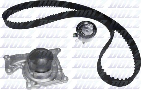 DOLZ KD103 - Water Pump & Timing Belt Set autospares.lv