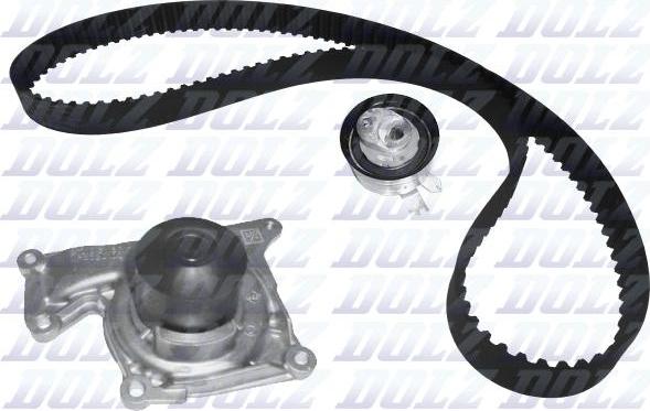 DOLZ KD113 - Water Pump & Timing Belt Set autospares.lv