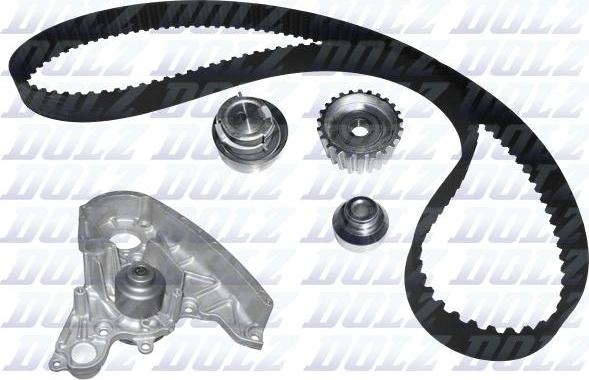 DOLZ KD112 - Water Pump & Timing Belt Set autospares.lv