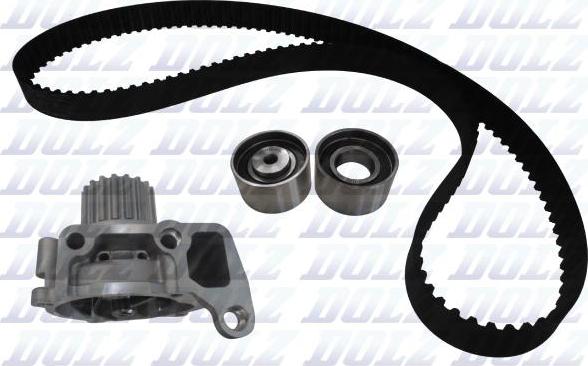 DOLZ KD185 - Water Pump & Timing Belt Set autospares.lv