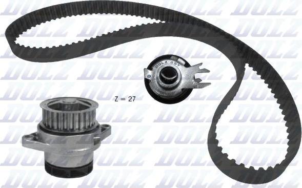 DOLZ KD230 - Water Pump & Timing Belt Set autospares.lv