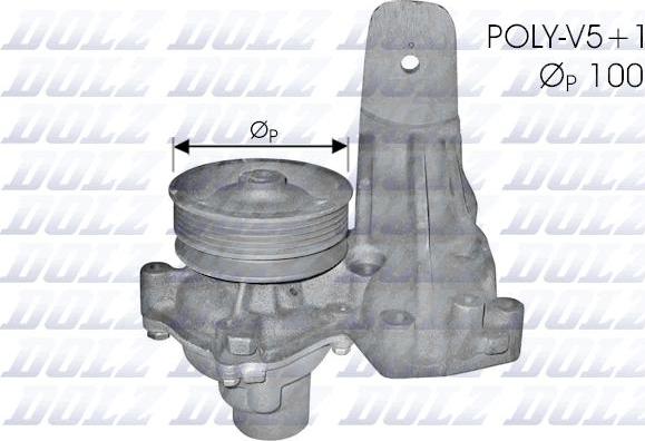 DOLZ L240 - Water Pump autospares.lv