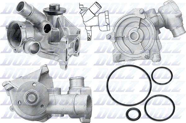 DOLZ M195 - Water Pump autospares.lv