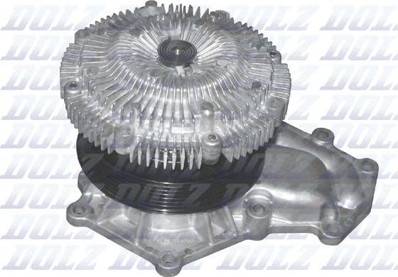 DOLZ N147 - Water Pump autospares.lv