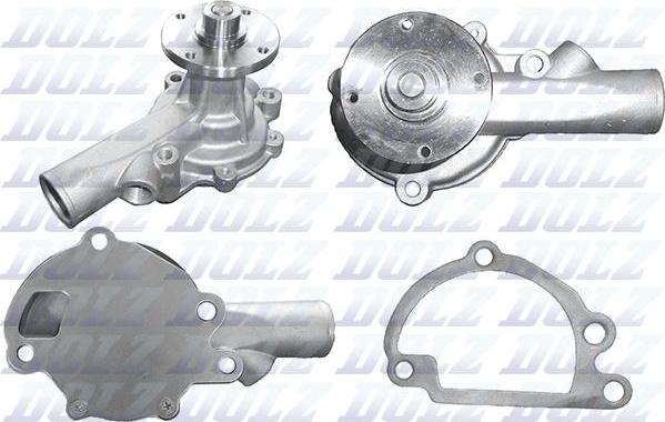 DOLZ N155 - Water Pump autospares.lv