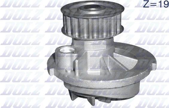 DOLZ O150 - Water Pump autospares.lv