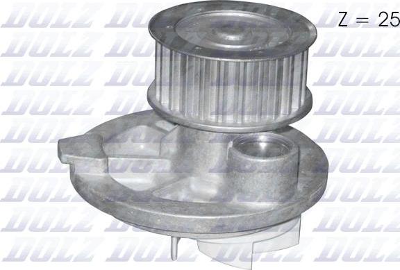 DOLZ O139 - Water Pump autospares.lv