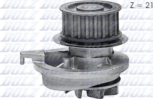DOLZ O128 - Water Pump autospares.lv