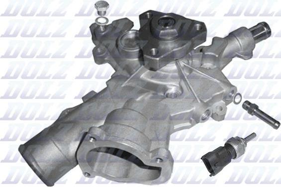 DOLZ O274 - Water Pump autospares.lv